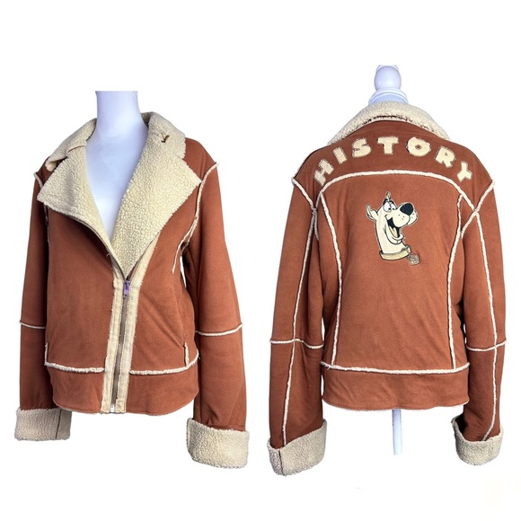 Iceberg Jackets & Coats Vintage Iceberg History Jacket Brown Scooby
